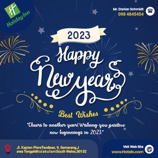 Free and customizable new year templates