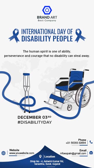 International Day of Disability Instagram Story Template