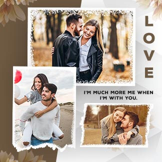 Beautiful Love Collage Instagram Post Template