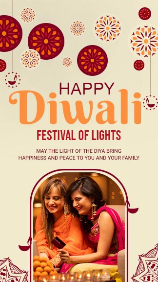 Free Diwali Instagram Story Template Download