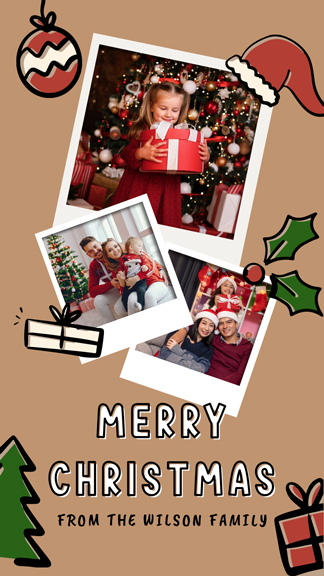Get Merry Christmas Instagram Story Template