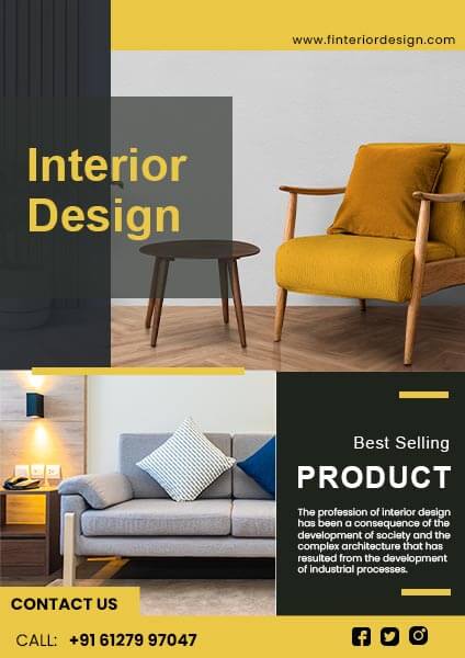 Interior Design Product Poster