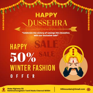 Happy Dussehra Sale Instagram Post Template