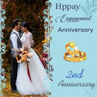 Engagement Anniversary Instagram Wish Card