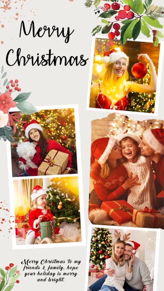 Download Christmas Photo Collage Post