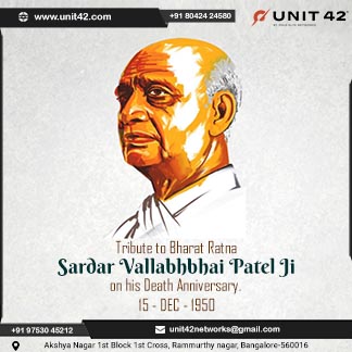 Sardar Vallabhbhai Patel Death Anniversary Branding Post
