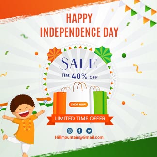 Happy Independence Day Sale Offer Instagram Post