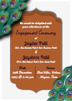 New Engagement Ceremony Invitation Card Download