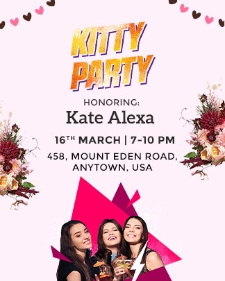 Kitty Party Invitation Card Free
