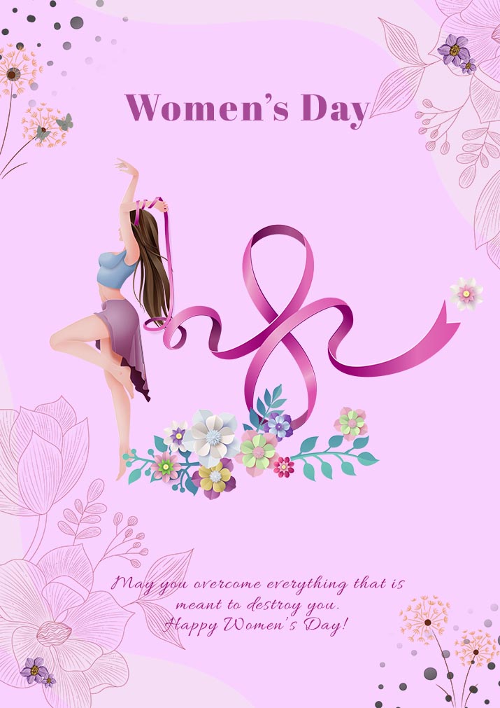 International Women Day Quote Poster