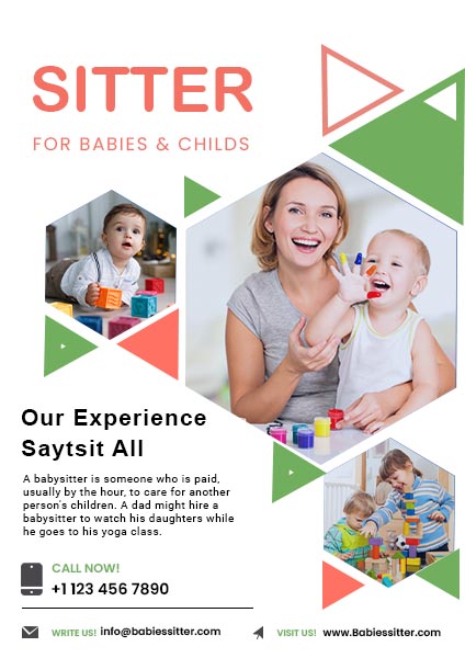 Baby Sitter Service Template
