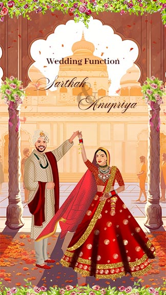 wedding cards from India