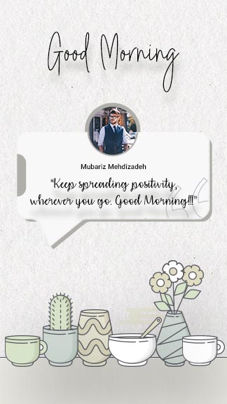 Free Morning Quote Instagram Story Template
