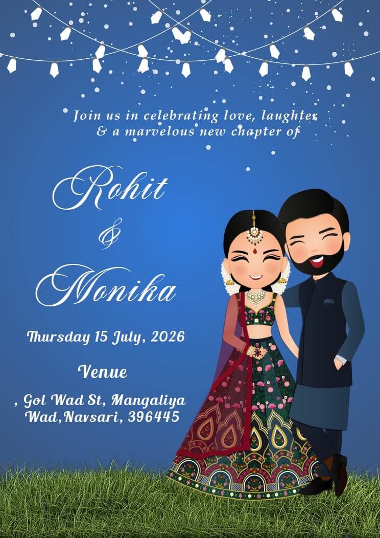 Free Indian Wedding Invitation Template