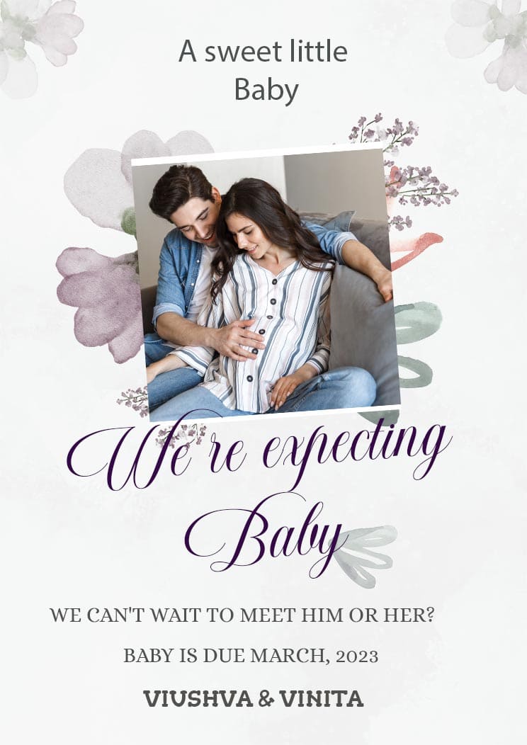 Download Pregnancy Announcement Template