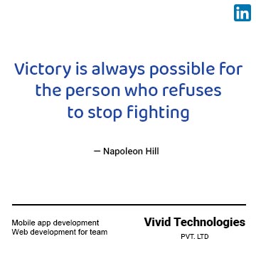 Free Motivational Linkedin Quote Post