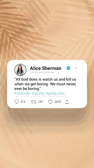 God Quote Instagram Story Template
