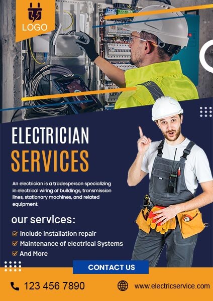 Electrician Services Flyer