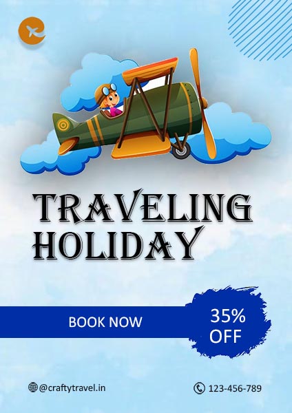 Free Hotel Booking Offer Flyer
