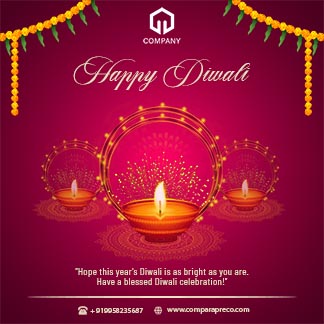 Free Diwali Branding Instagram Post