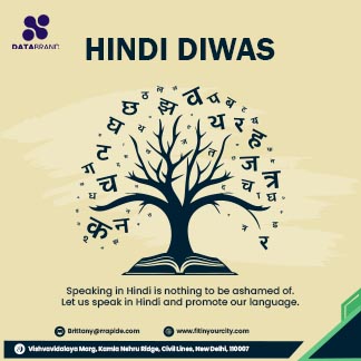Hindi Diwas Daily Branding Post