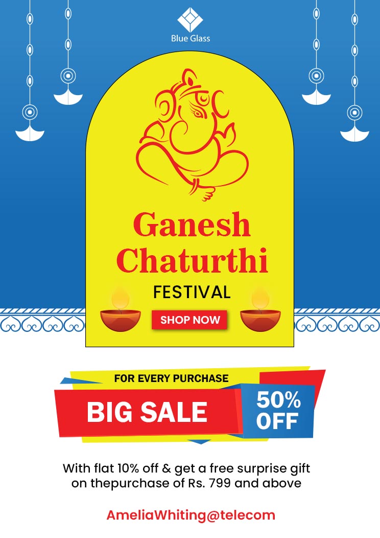 Ganesh Chaturthi Big Sale Template