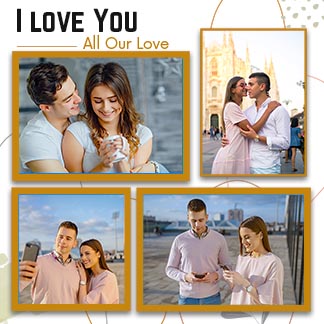 Download Love Photo Collage Instagram Post