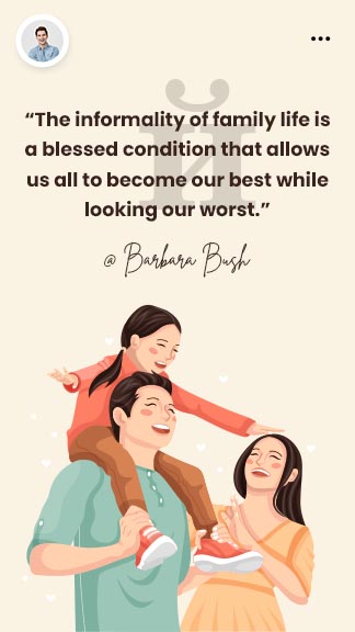Family Quote Instagram Story Template