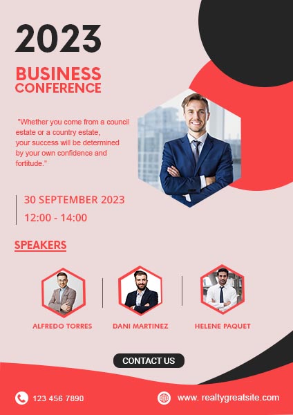 Business Conference Company Flyer