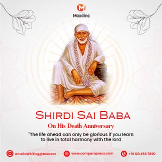 Sai Baba Death Anniversary Branding Post
