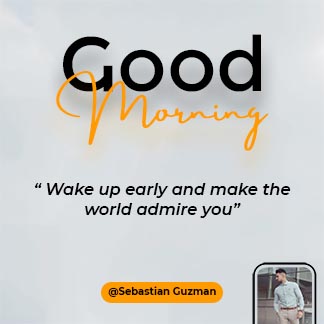 Download Morning Instagram Square Quote Post