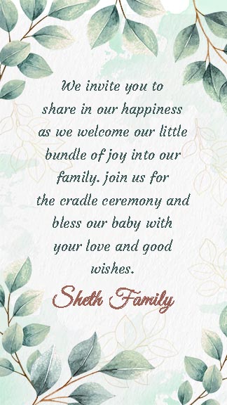 Save New Baby Shower Invitation Template