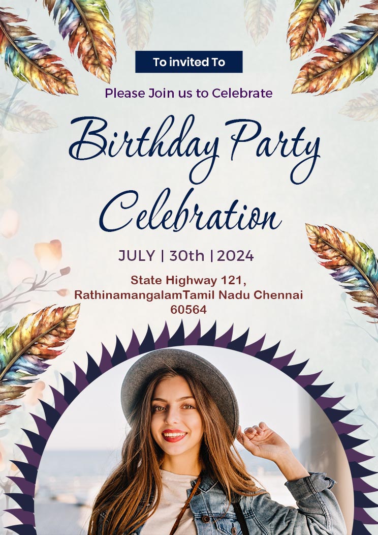 Download Birthday Party Invitation Template