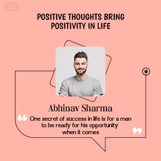 Positive Thoughts Quotes Post