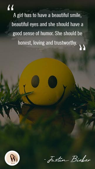 Smile Quote Instagram Story Template