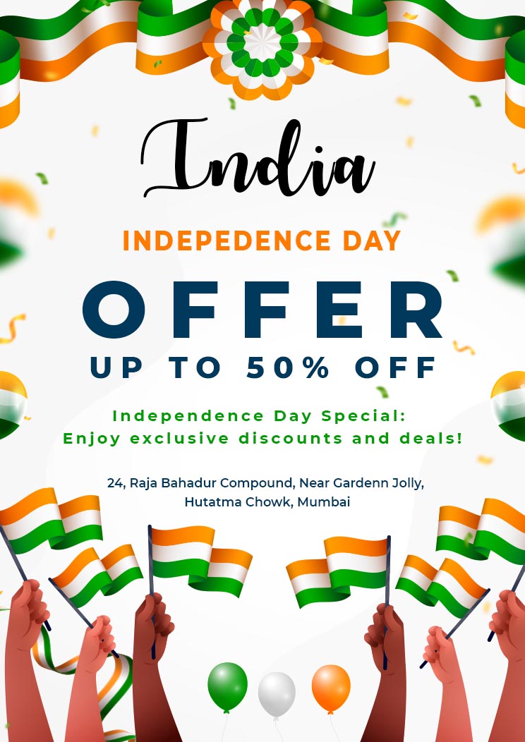 Happy Independence Day Offer Sale Flye Template