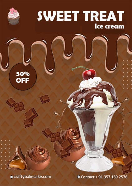 Download Ice Cream Offer Poster