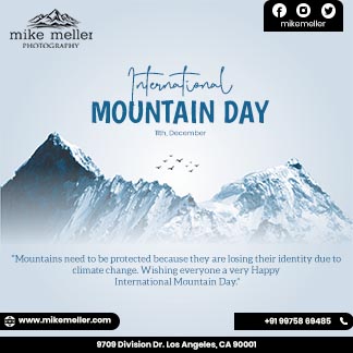 Mountain Day Instagram Post Template Download