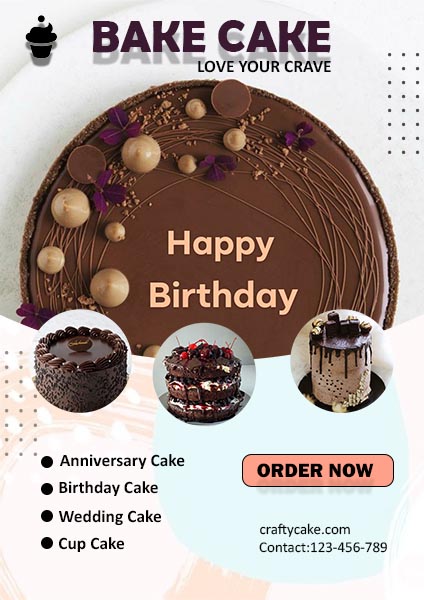 Banner design of special offer cake bakery home delivery cartoon style  template 2589741 Vector Art at Vecteezy