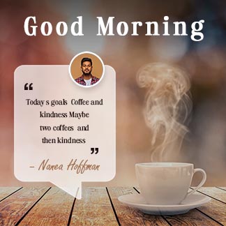 Irish Coffee Simple Good Morning Quotes Instagram Post
