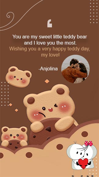 Online Teddy Day Wishes Cards!