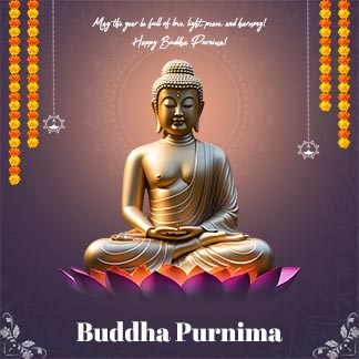 Buddha Purnima Instagram Quote Post