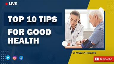 Health Tips YouTube Thumbnail