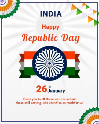 Happy Republic Day Facebook Wishes Post