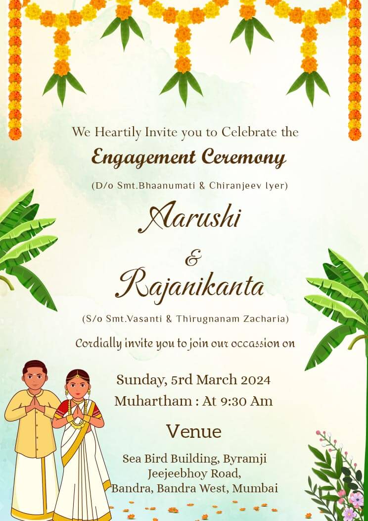 Buy Muslim Engagement Invitation Islamic Engagement Invite Pakistani Engagement  Invitation Template Printable Online in India - Etsy