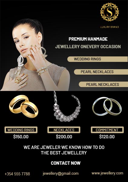 Download Free Jewellery Offer Poster
