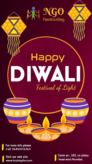 Happy Diwali Branding Template