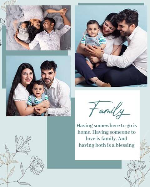 Family Photo Collage Maker Template