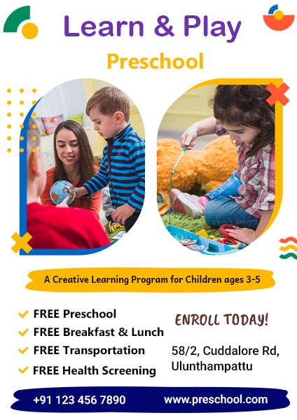 Download Preschool Flyer