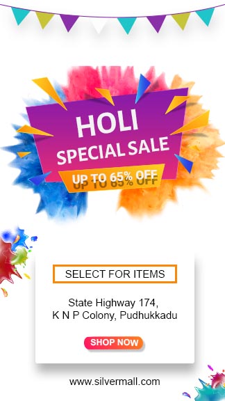 Happy Holi Special Sale Instagram Story Template